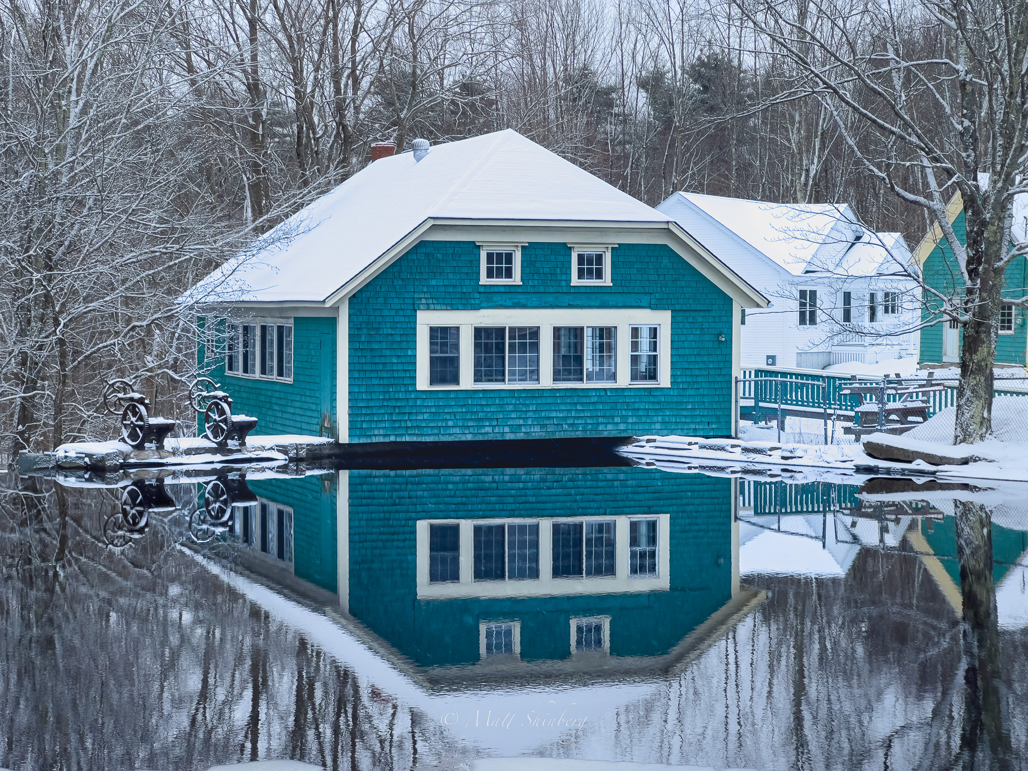 Maine Winter Scenic Images