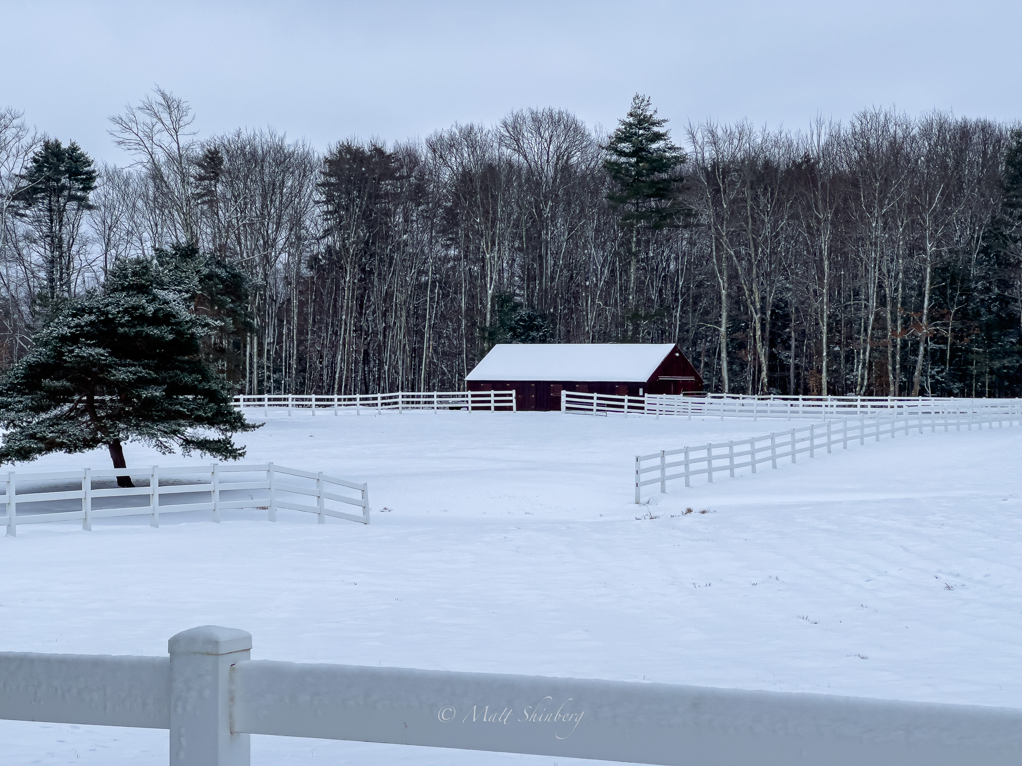 Maine Winter Scenic Images